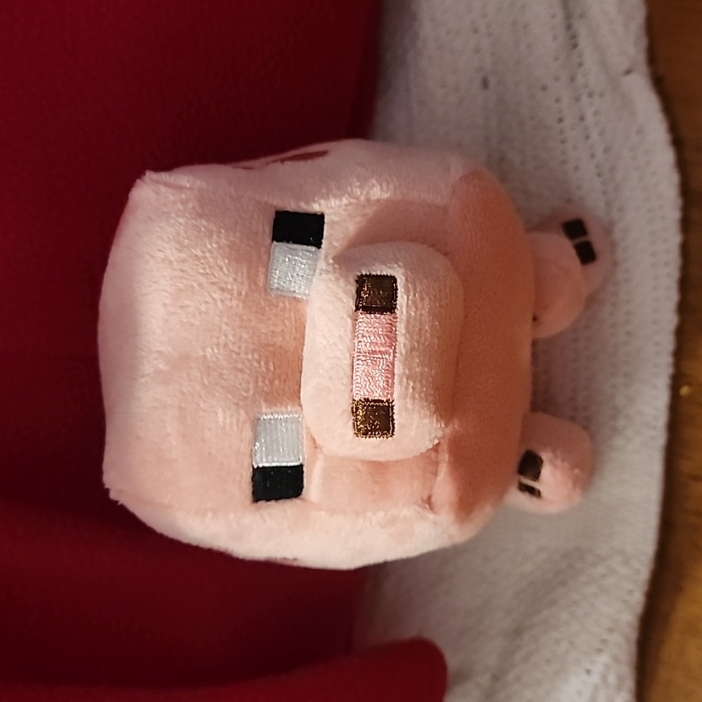 Minecraft Plush pink pig Mojang